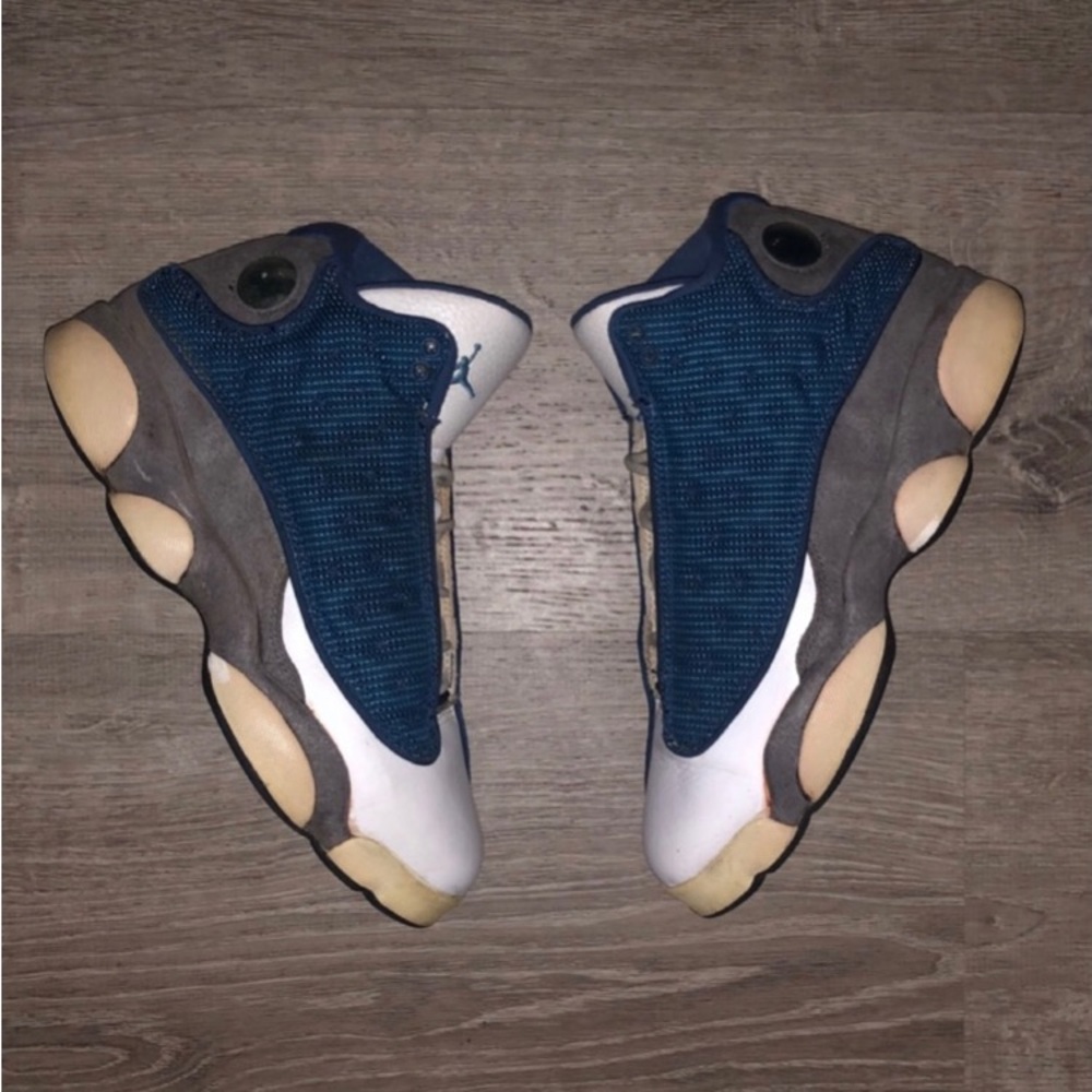 Nike Air JORDAN 13 Retro “Flint”  Sz 7Y/women’s 8.5  Excl.  Mustard Color Below